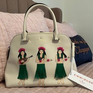 Kate Spade Hawaii Exclusive Hula Girl Maise Bag